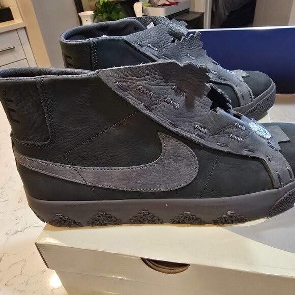 Nike Di'orr Greenwood x Zoom Blazer SB Mid Diné FQ0792-001 SIZE 10 SNEAKER NEW - Picture 2 of 9